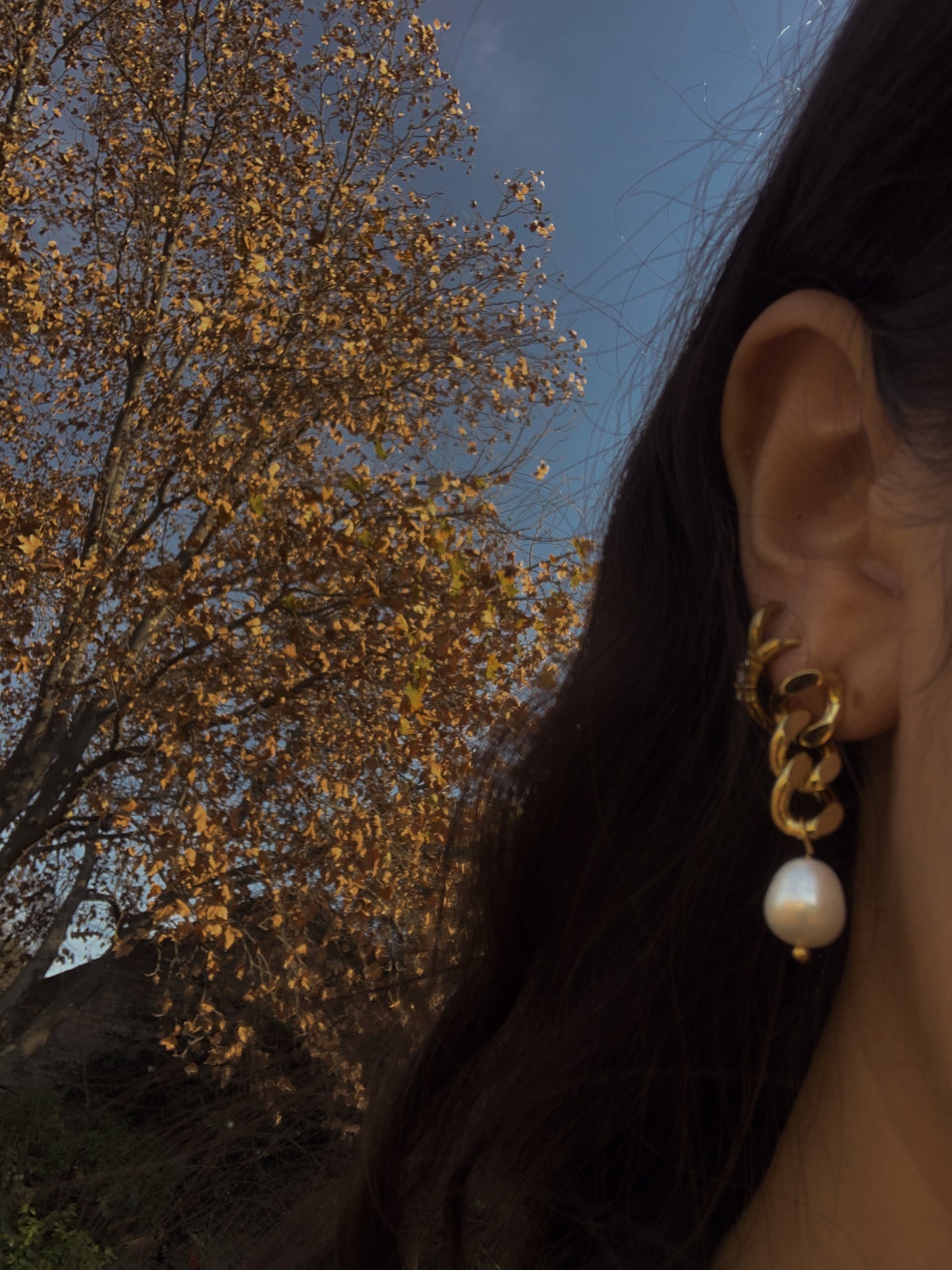 Peony Pearl Studs