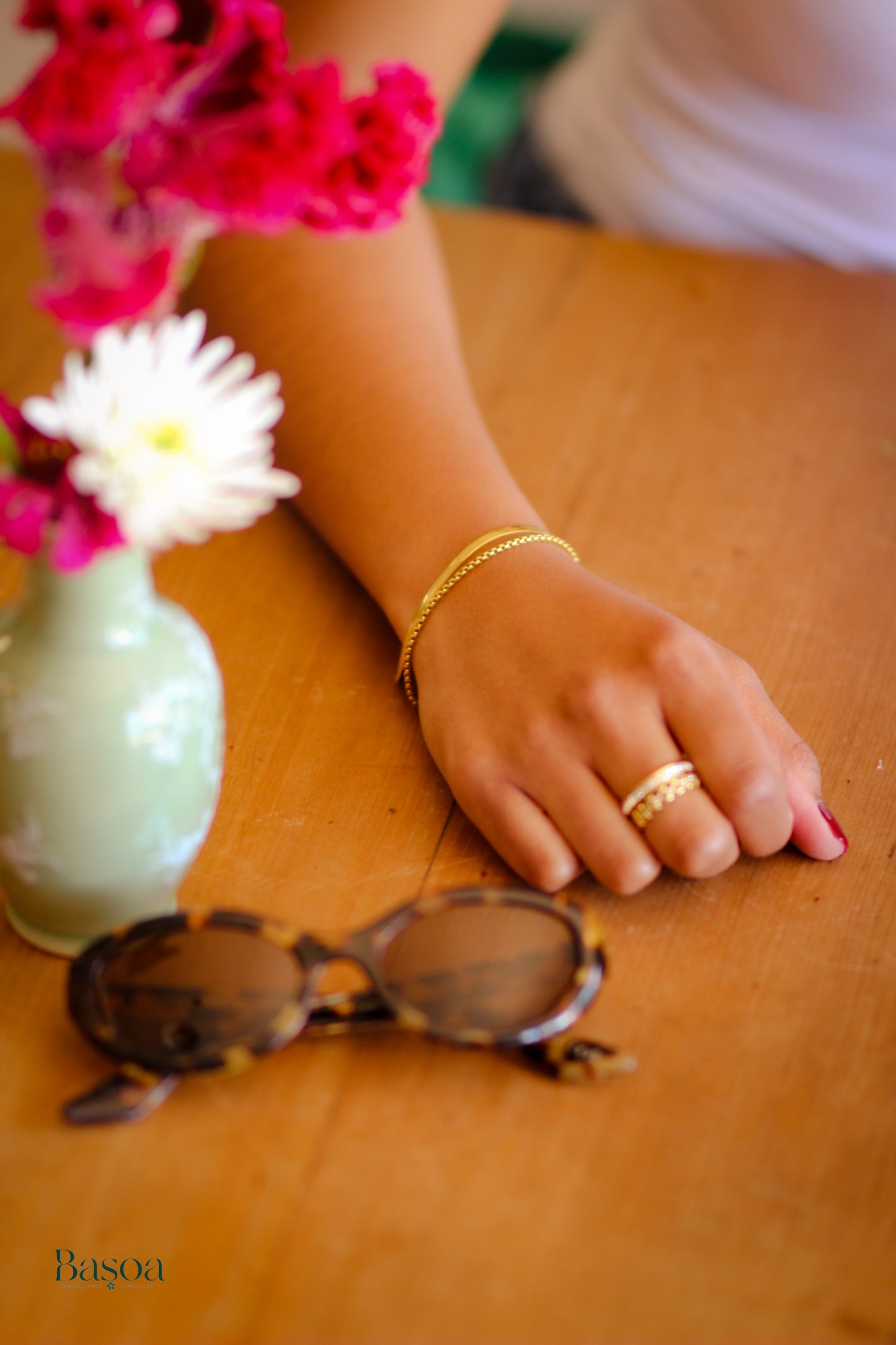 TRIFOLIUM CHAIN BRACELET