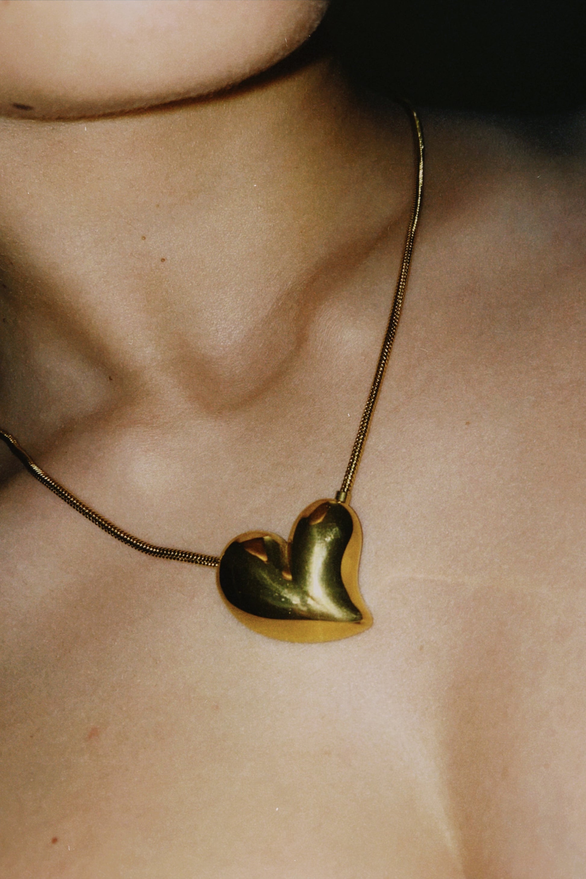 Chunky Heart Necklace